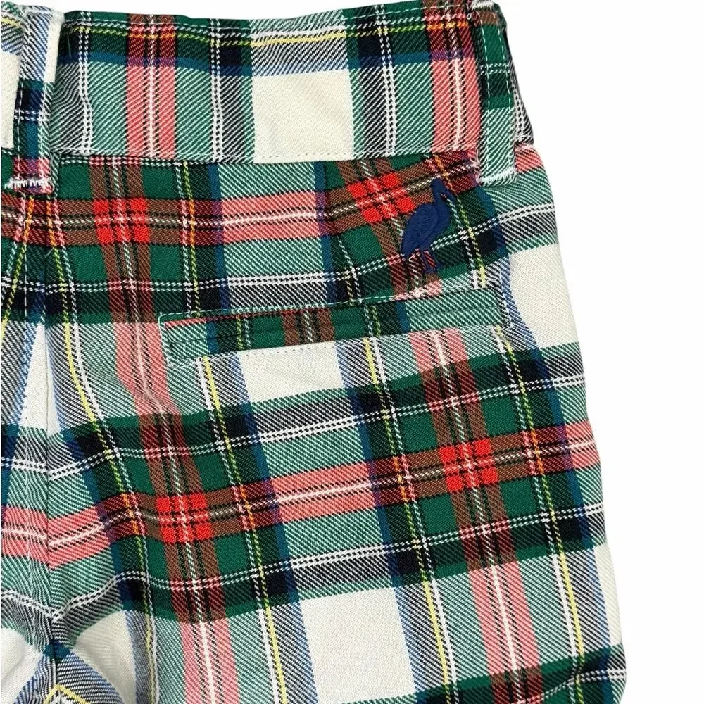 THE BEAUFORT BONNET COMPANY Boys Plaid Holiday Trousers Size 4T